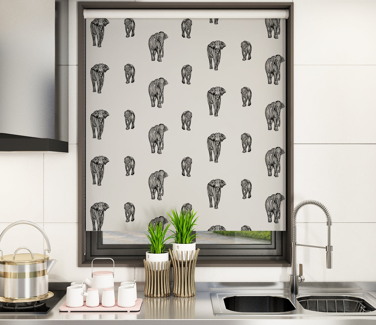 Printed Roller Blinds Code 143