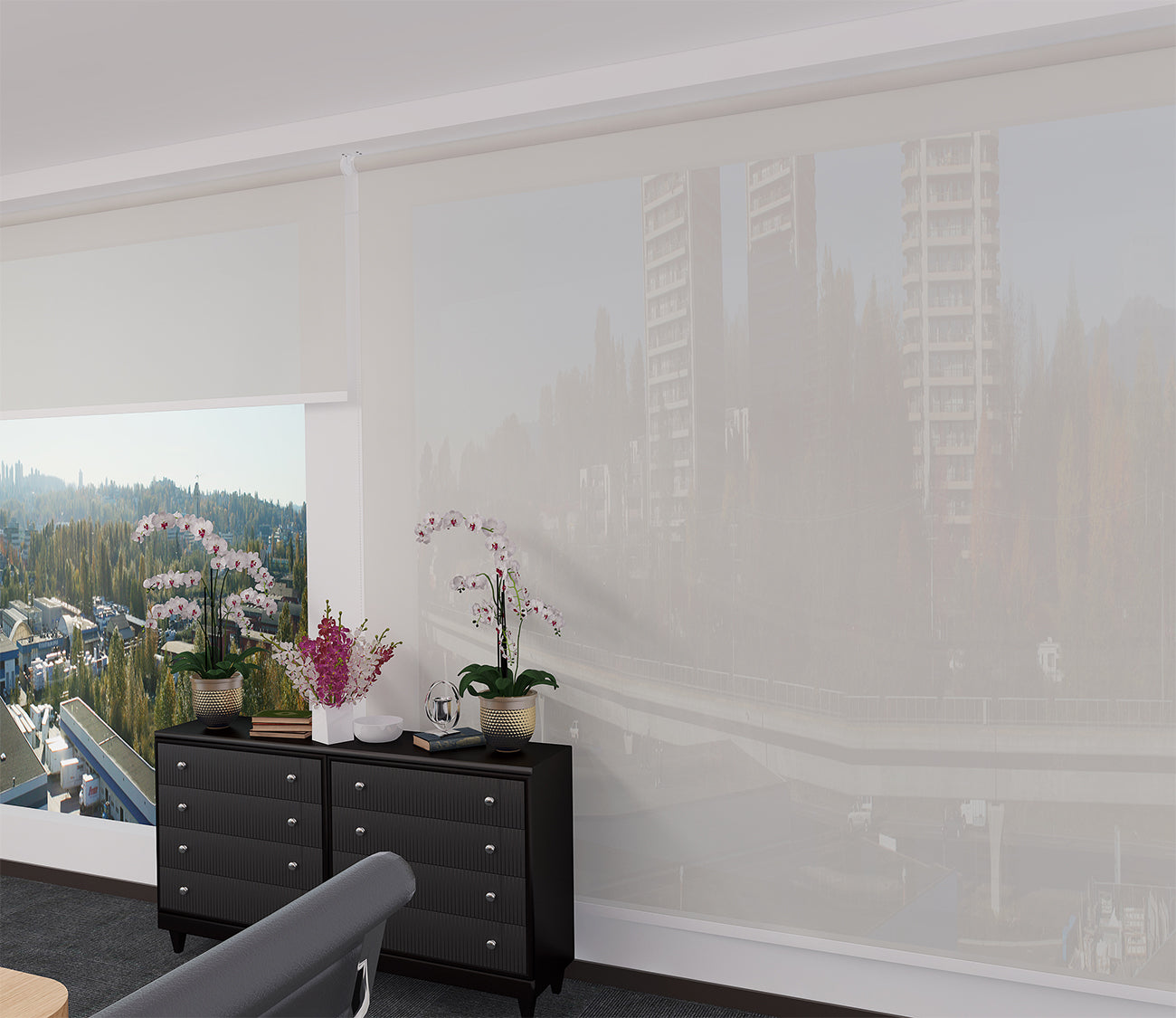 Roller Blinds Dim Out/ Translucent DO501