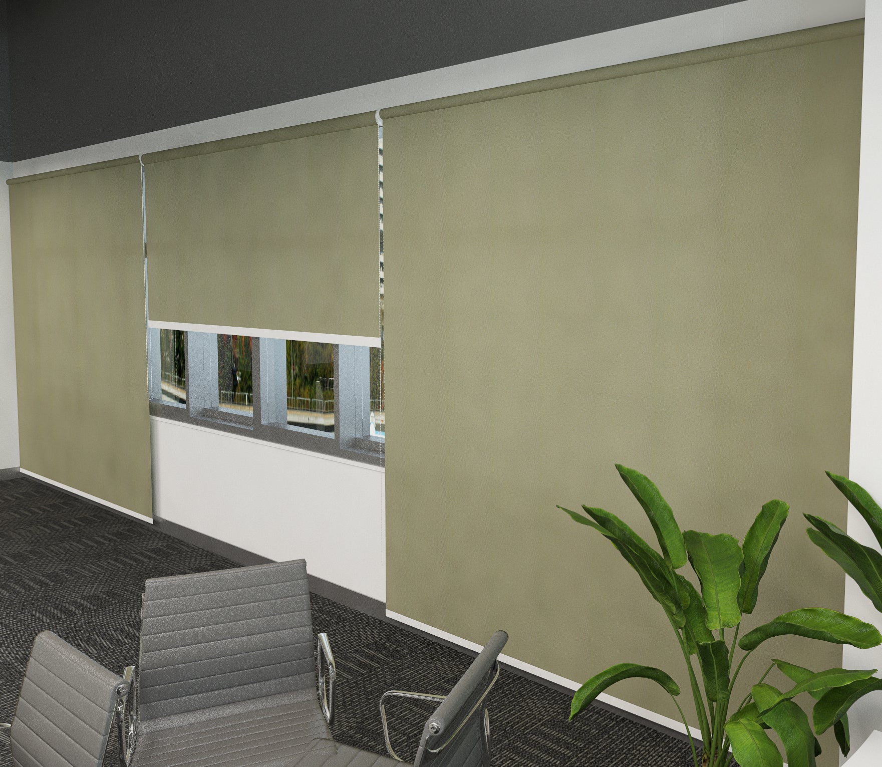 Roller Blinds Foam Block Out DO7003