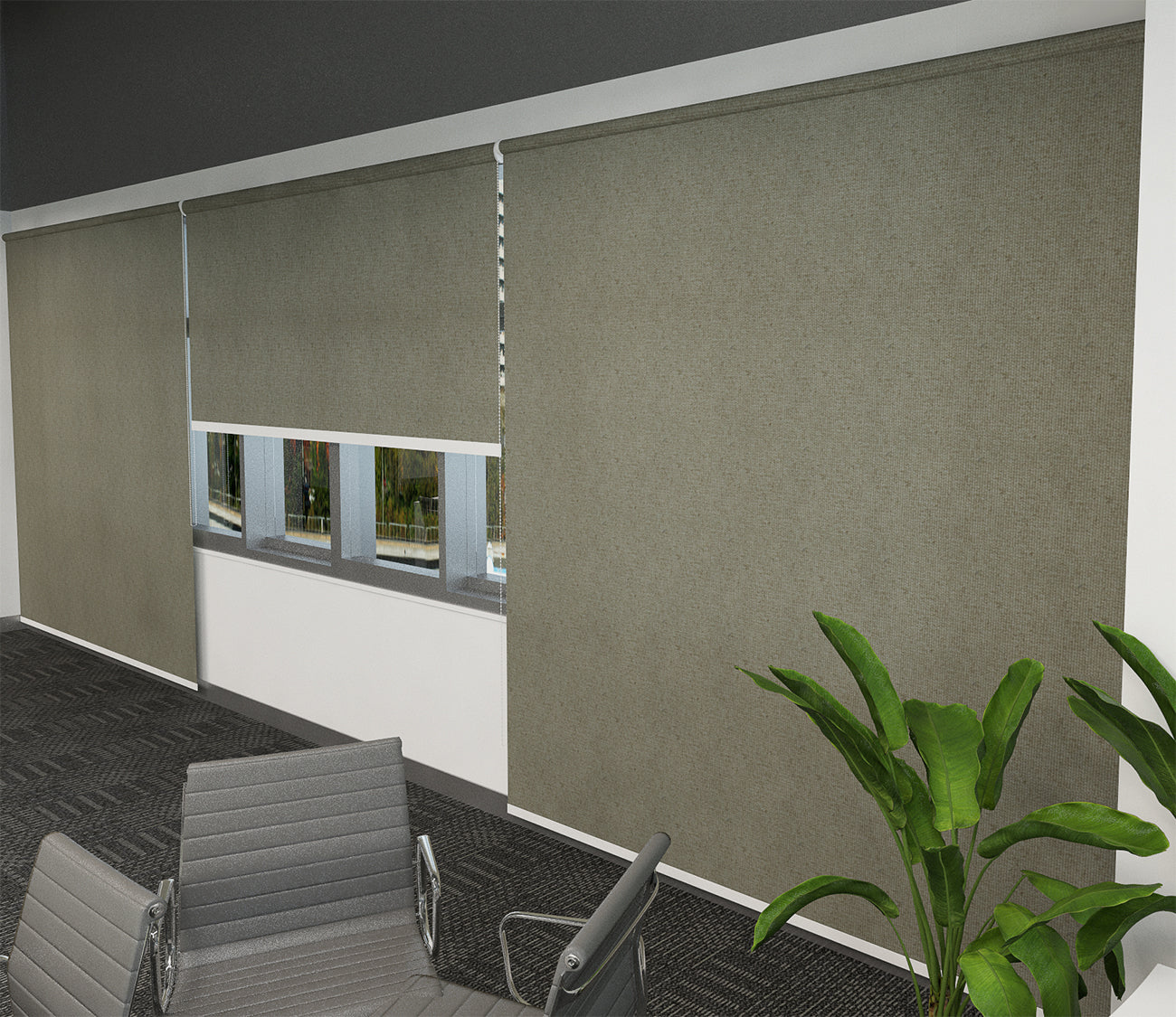 Roller Blinds Foam Block Out DO7005