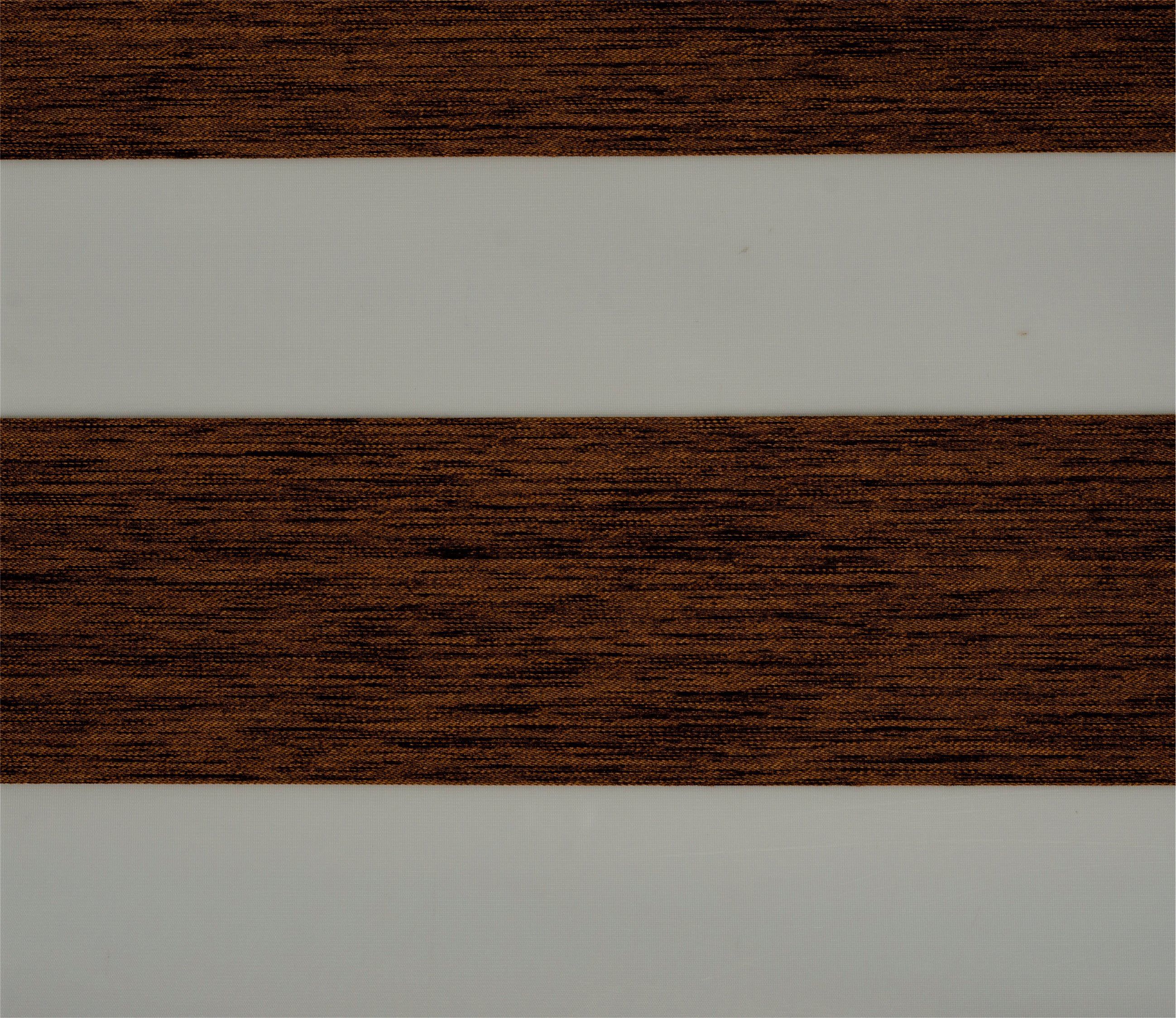 Zebra Blinds - Linen Block Out Brown