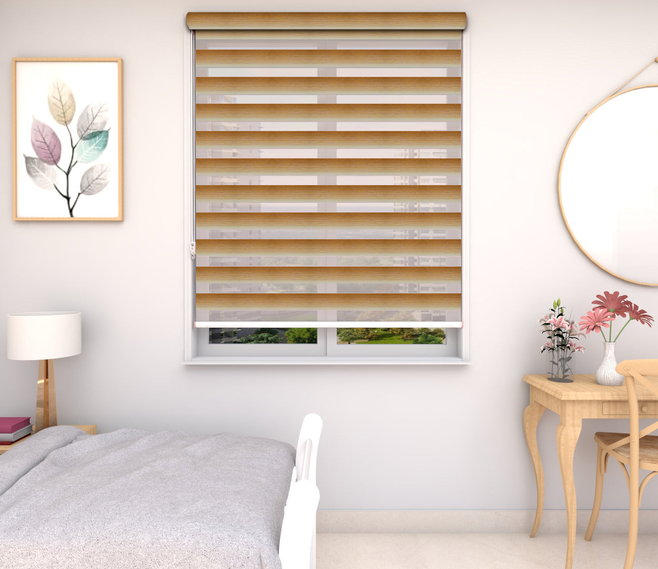 Zebra Blinds - Paro Gold