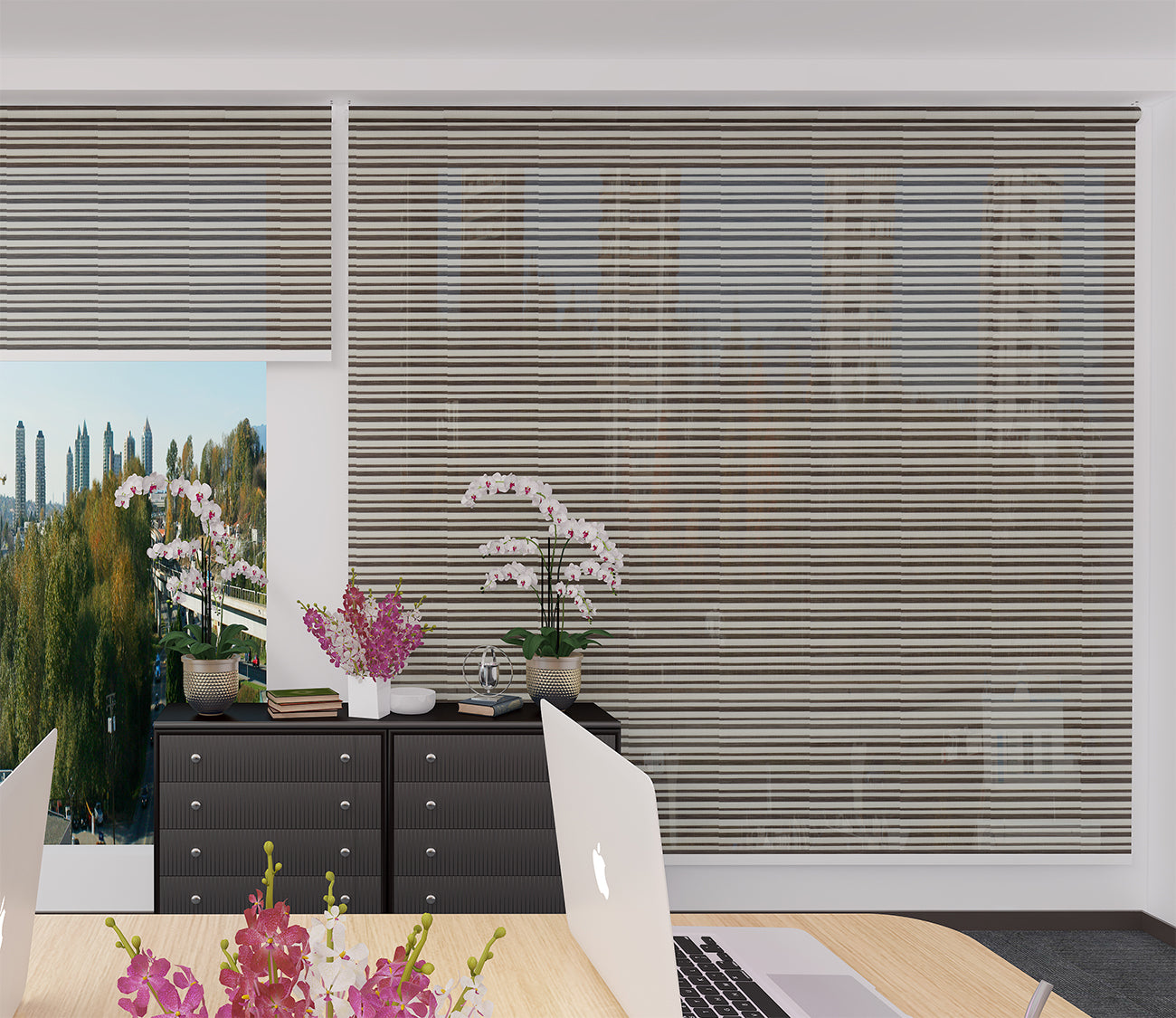 Roller Blinds Pleated P266