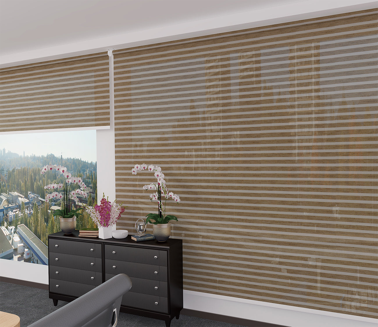 Roller Blinds Pleated P261