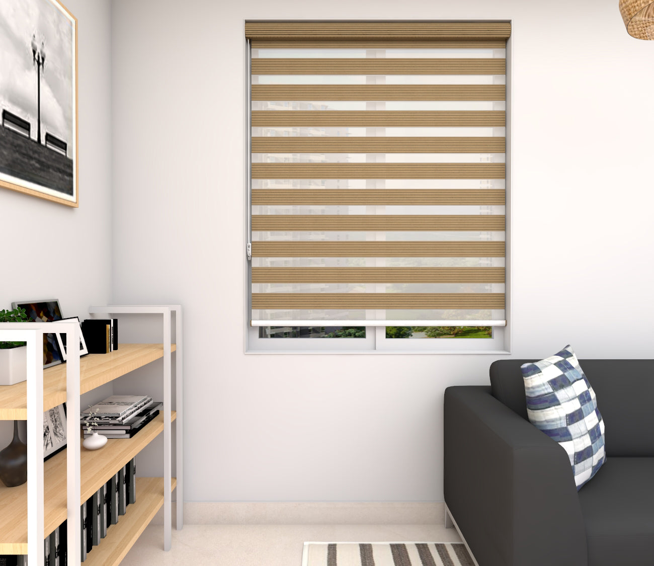 Zebra Blinds - Polo Sand