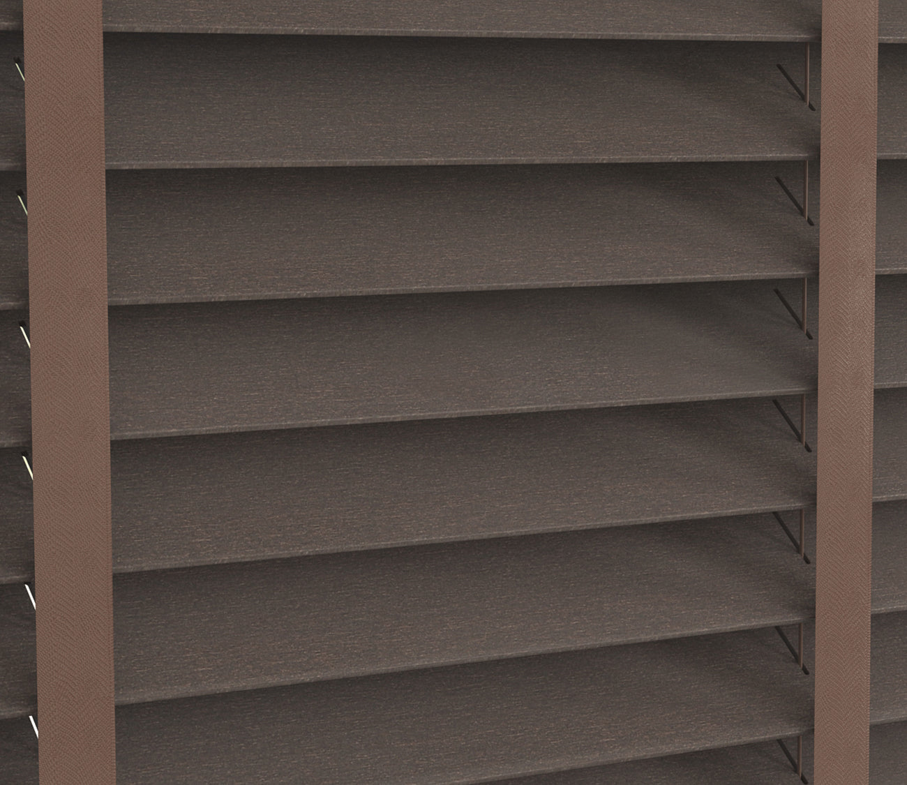 Wood Venetian Blinds Dark Brown 50mm