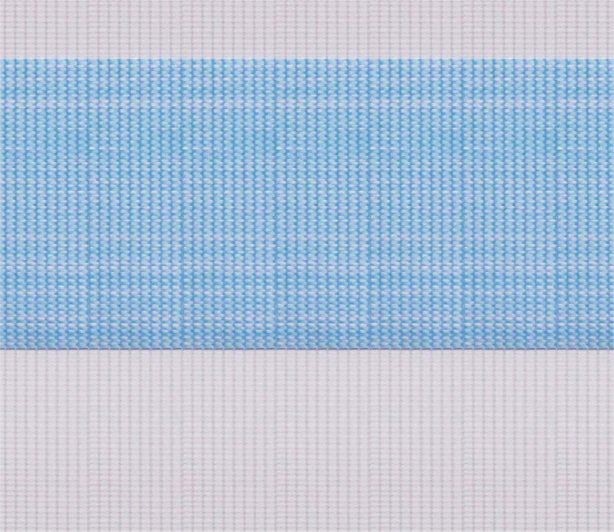 Zebra Blinds - Woodlook Sea Blue