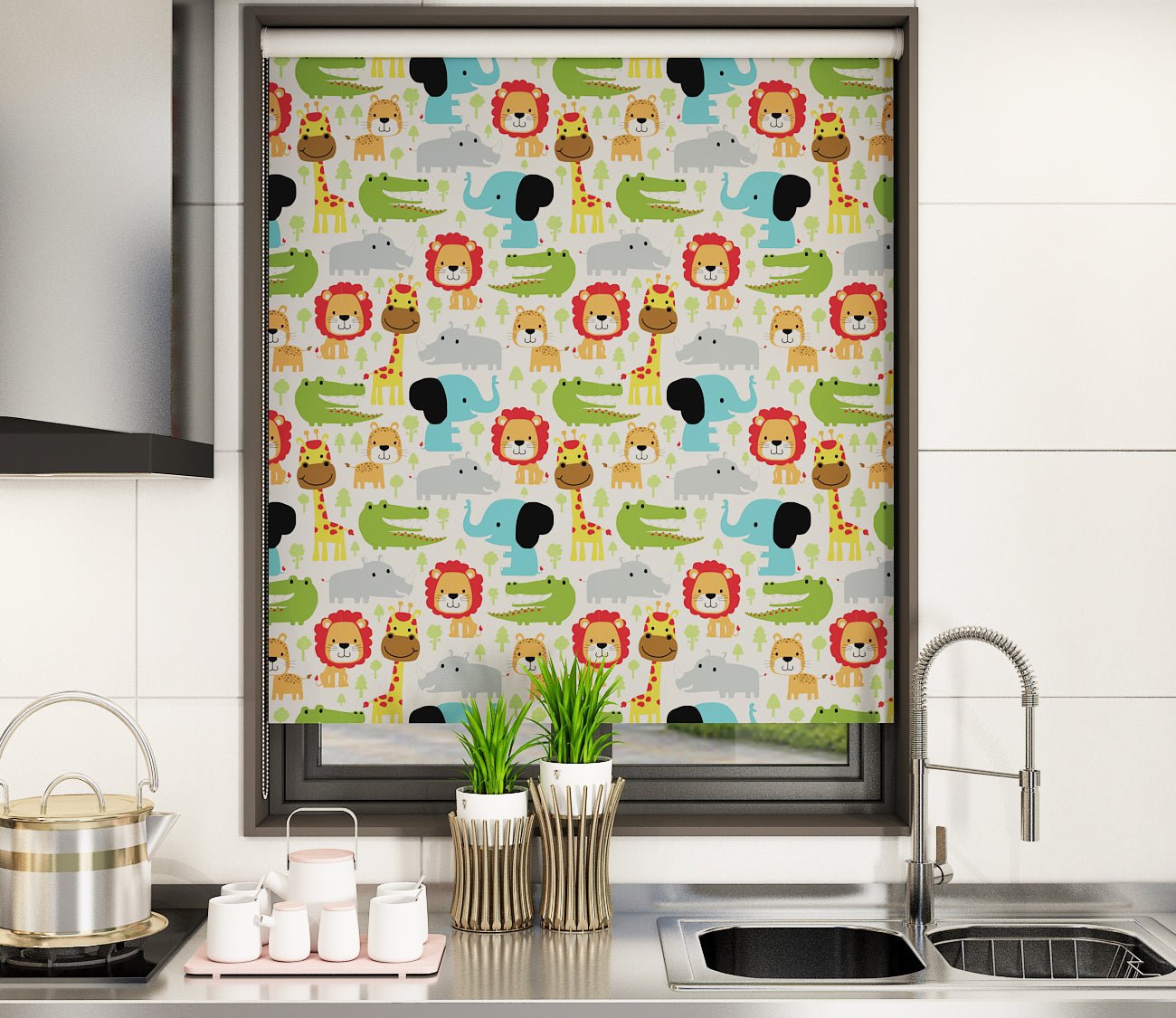 Printed Roller Blinds Code 068 - Window Wagon
