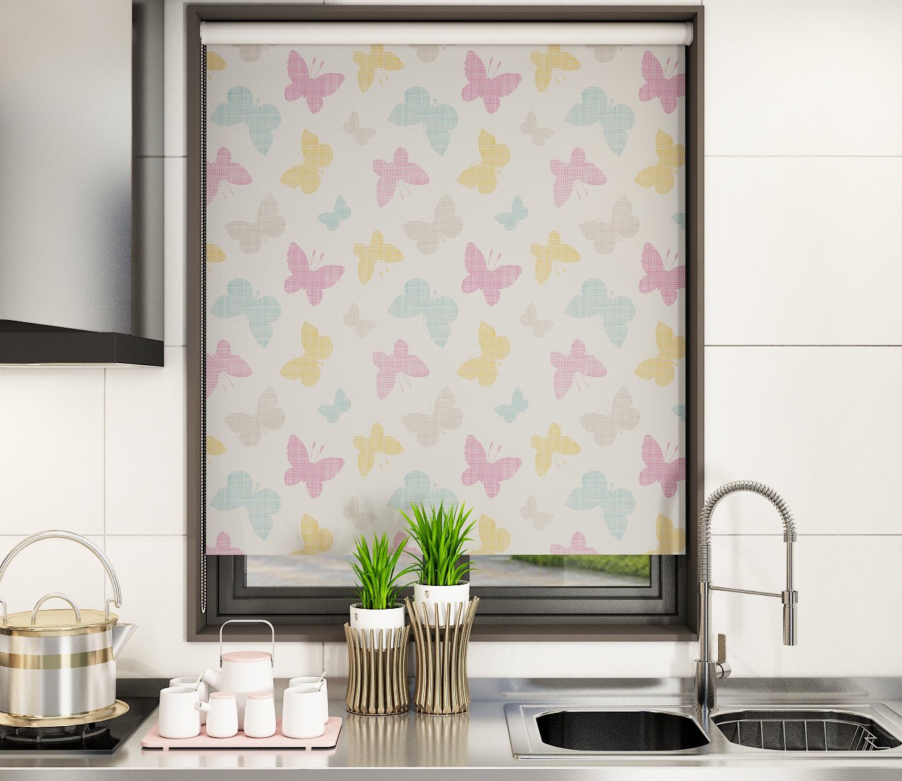 Printed Roller Blinds Code 073 - Window Wagon