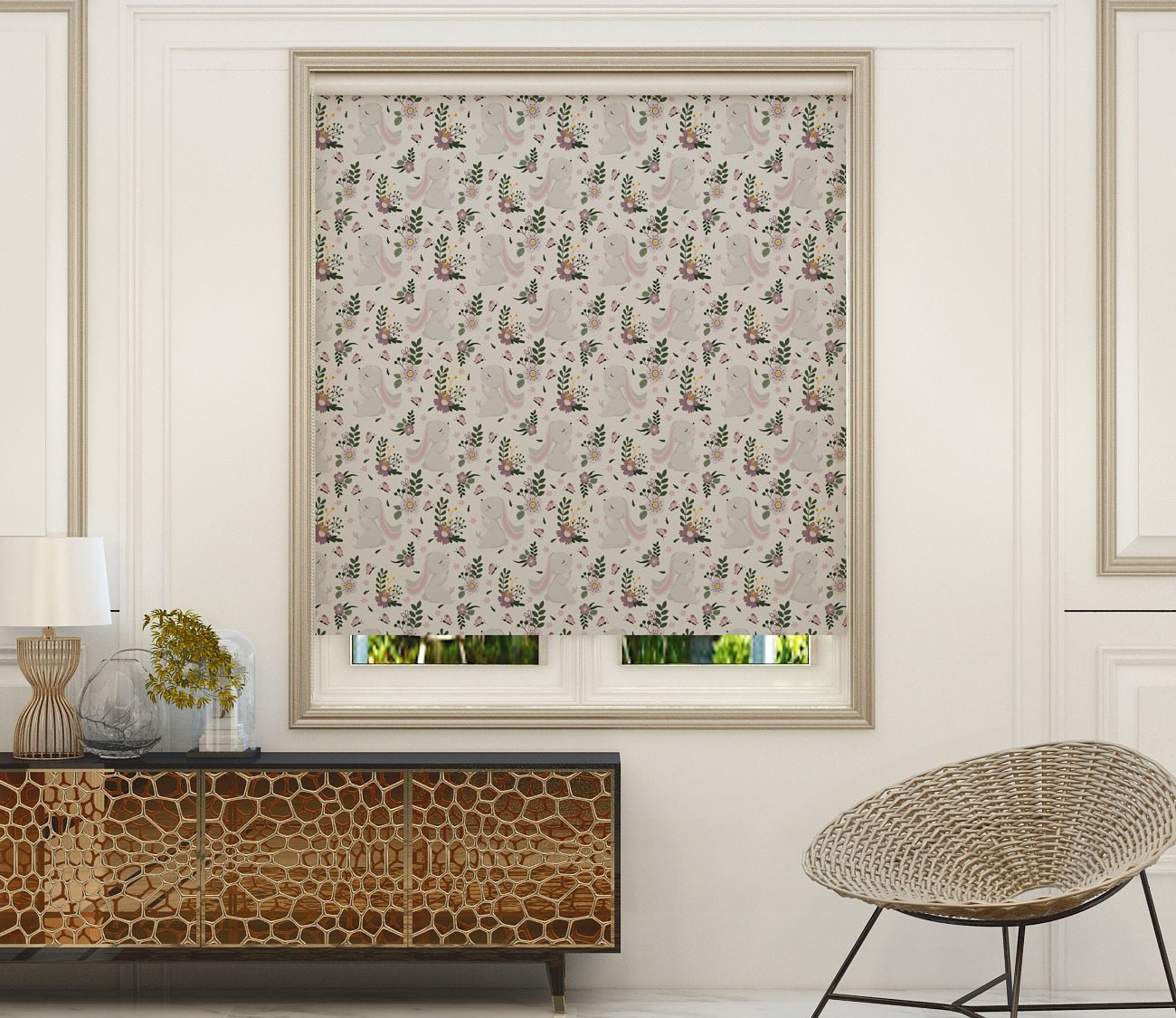 Printed Roller Blinds Code 076 - Window Wagon