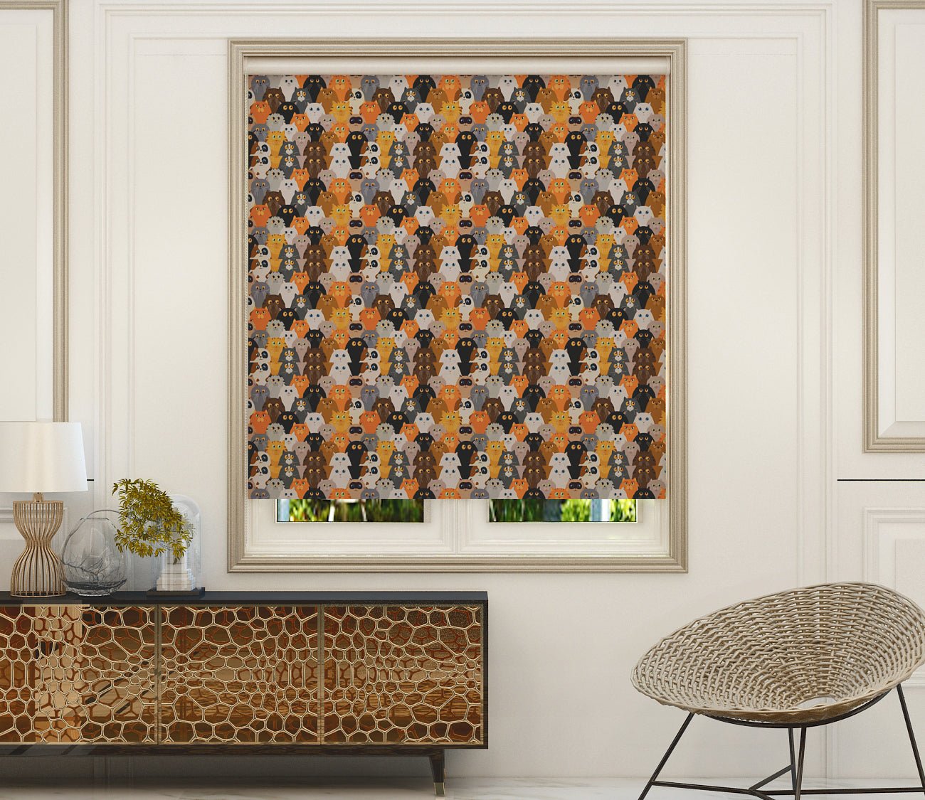 Printed Roller Blinds Code 081 - Window Wagon