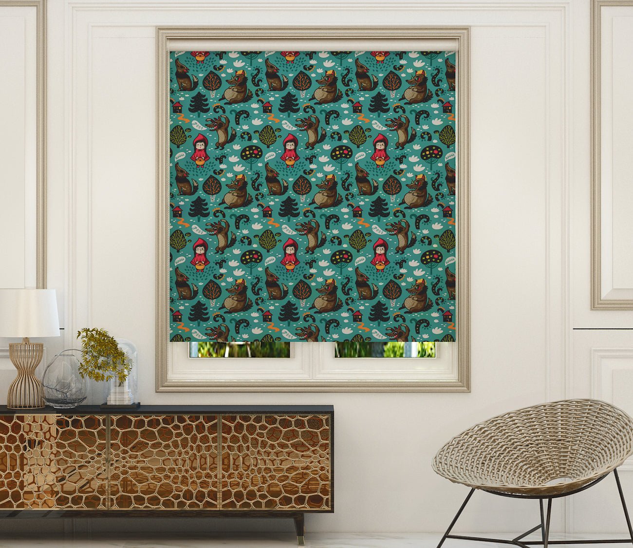 Printed Roller Blinds Code 085 - Window Wagon