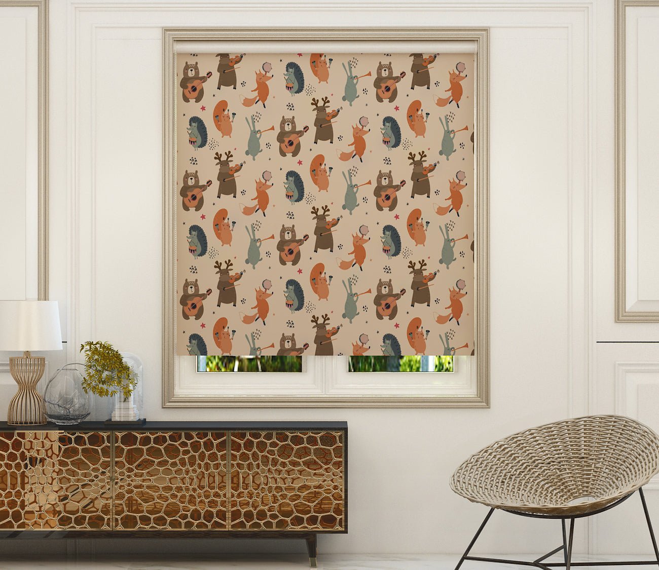 Printed Roller Blinds Code 091 - Window Wagon
