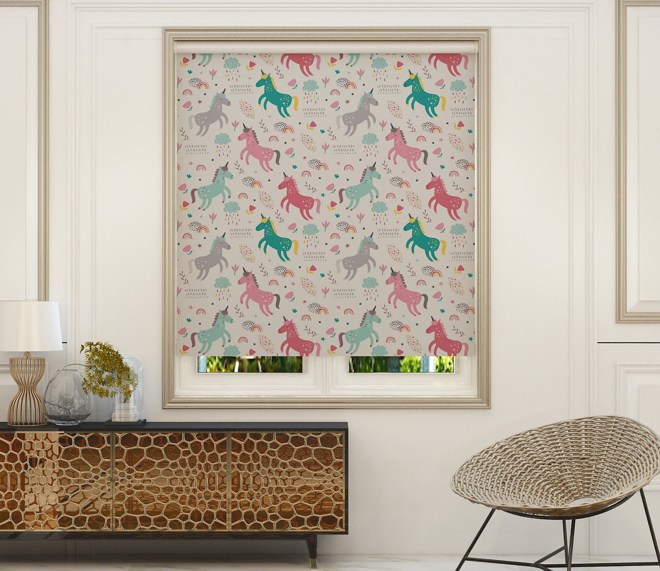 Printed Roller Blinds Code 096 - Window Wagon