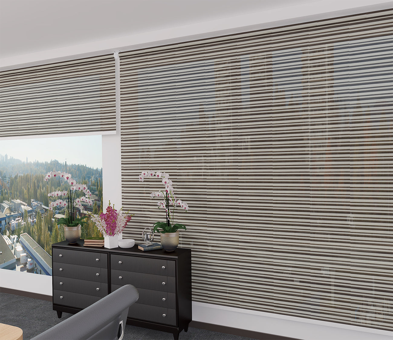 Roller Blinds Pleated P266