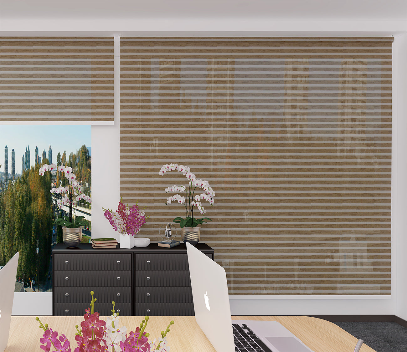 Roller Blinds Pleated P261
