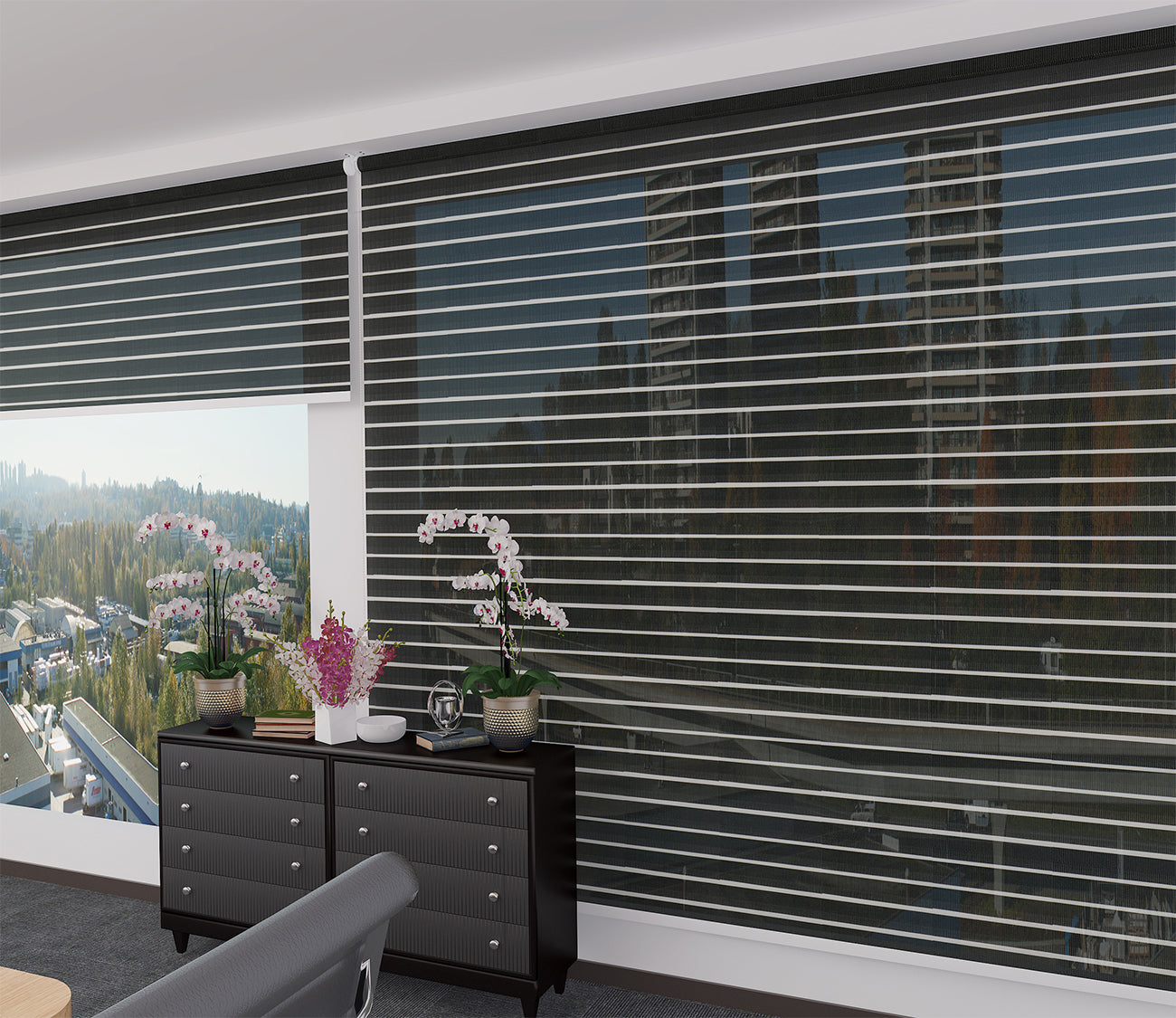 Roller Blinds Pleated P263