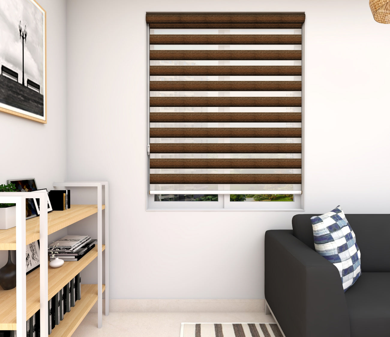 Zebra Blinds - Elegance Wood