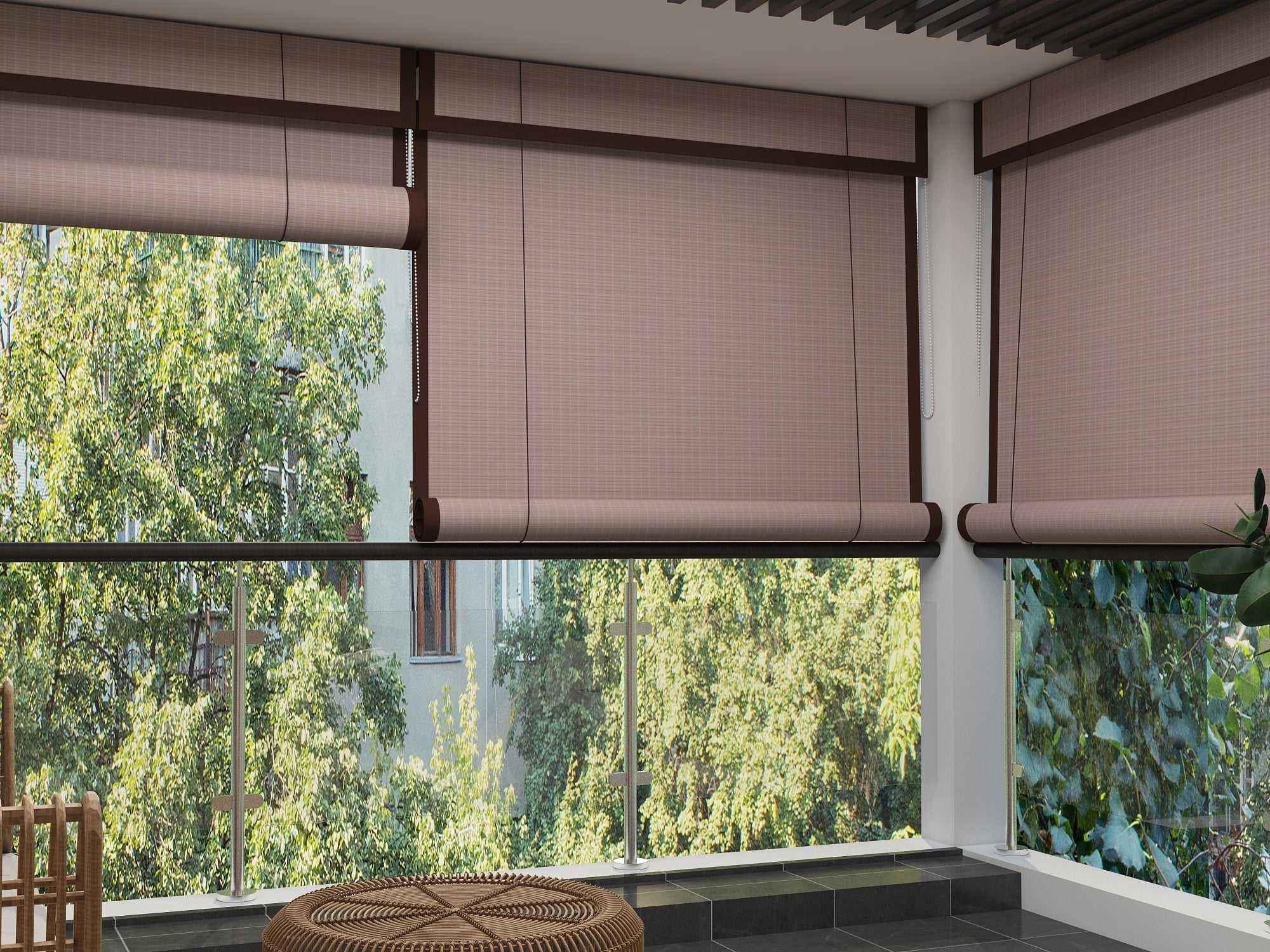 H311 Hi Weave PVC Exterior & Interior Blinds - Window Wagon