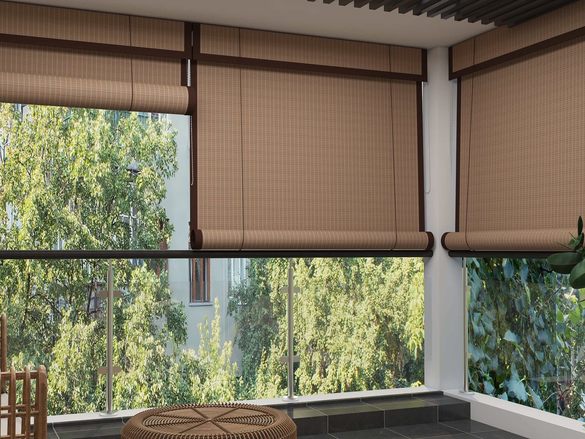 H312 Hi Weave PVC Exterior & Interior Blinds - Window Wagon