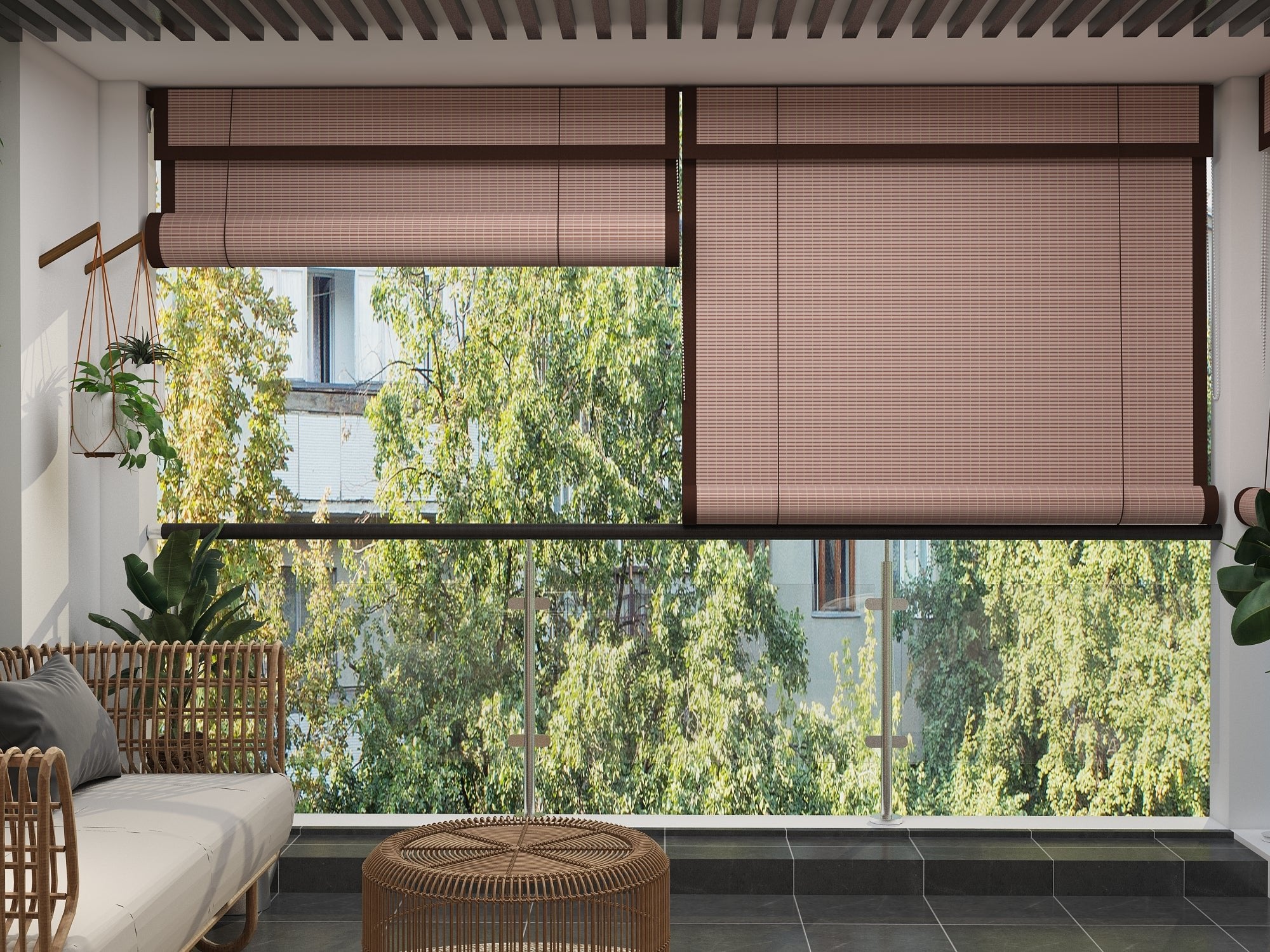 H316 Hi Weave PVC Exterior & Interior Blinds - Window Wagon