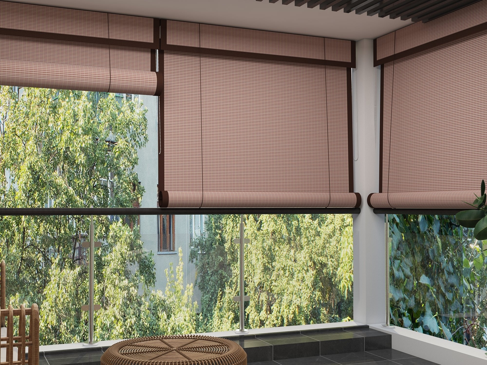 H316 Hi Weave PVC Exterior & Interior Blinds - Window Wagon