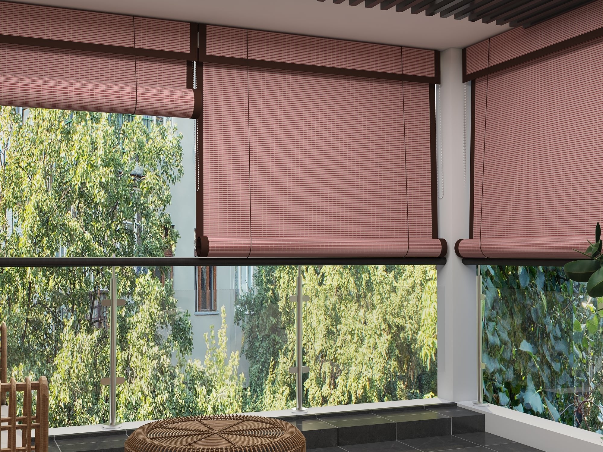 H317 Hi Weave PVC Exterior & Interior Blinds - Window Wagon