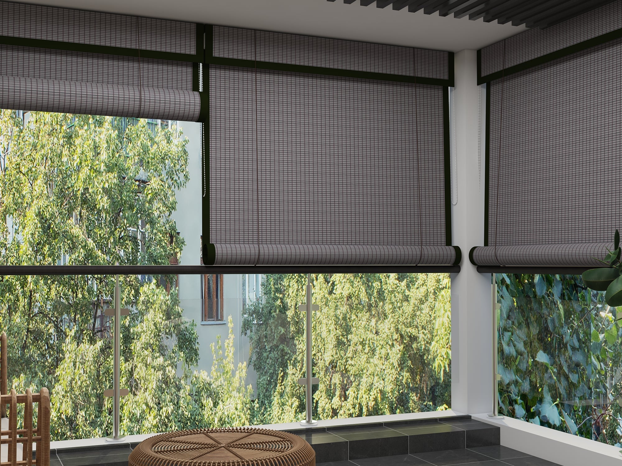 H319 Hi Weave PVC Exterior & Interior Blinds - Window Wagon