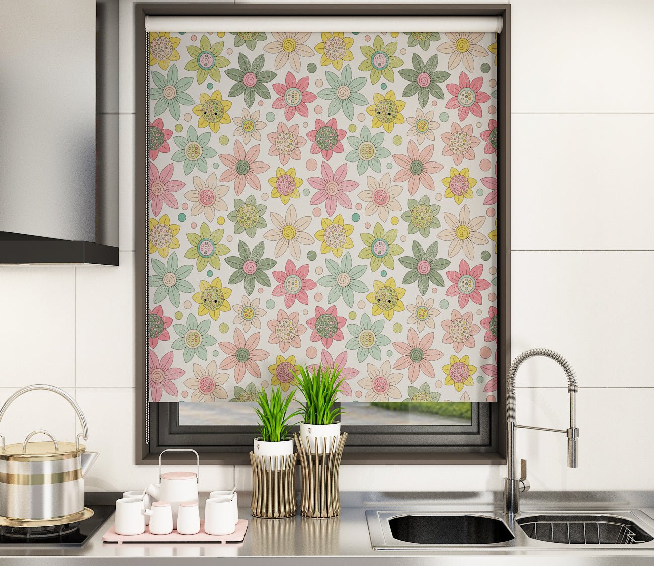 Printed Roller Blinds Code 017 - Window Wagon