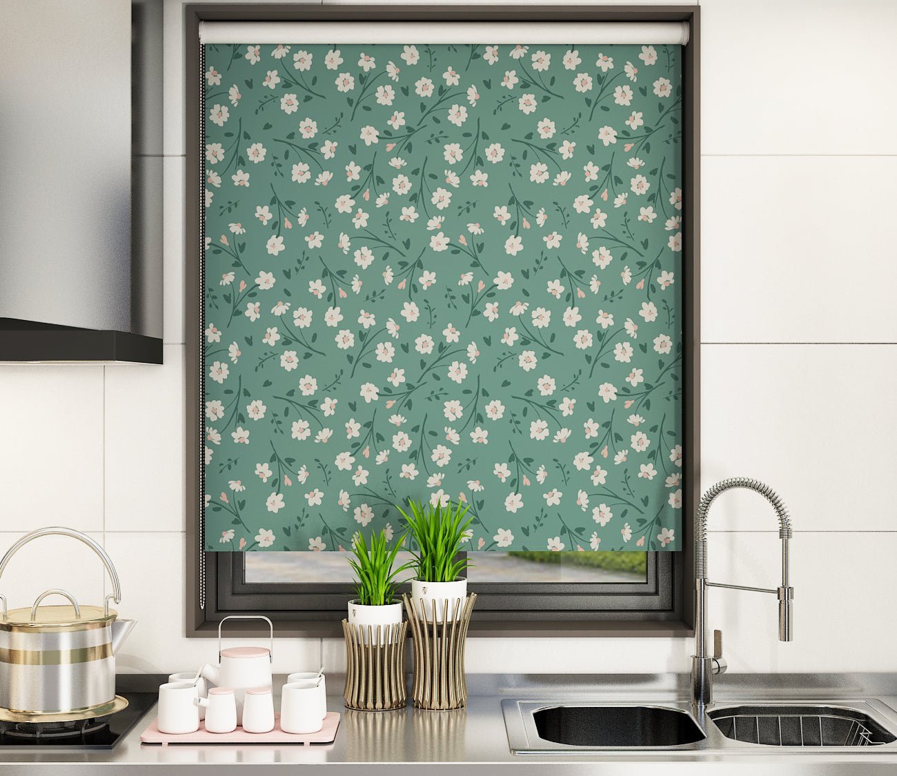 Printed Roller Blinds Code 018 - Window Wagon