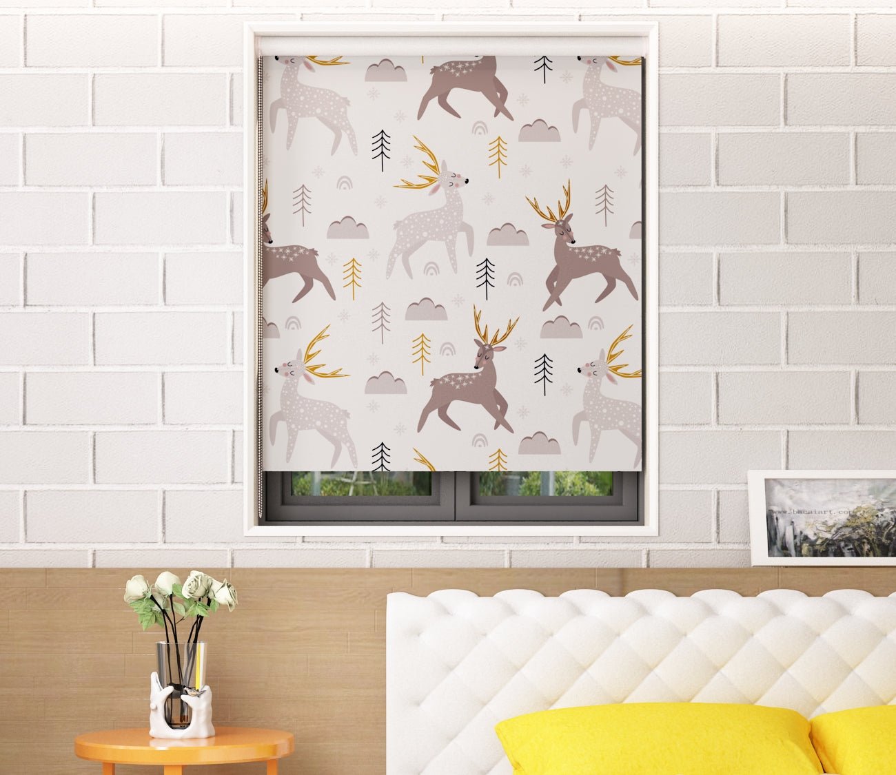 Printed Roller Blinds Code 058 - Window Wagon